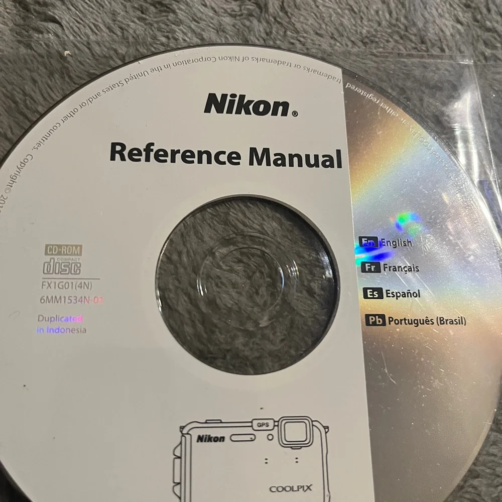 NikonNX 2 Installer CD & Nikon Reference Manual CD .